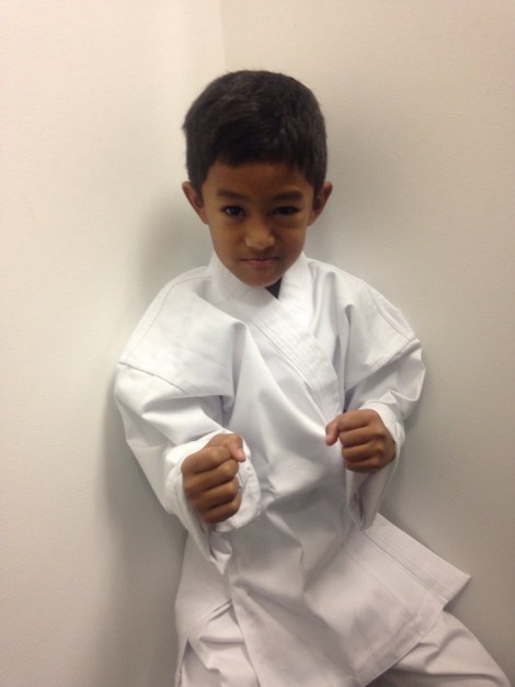 Aarish_TKD_First_Time